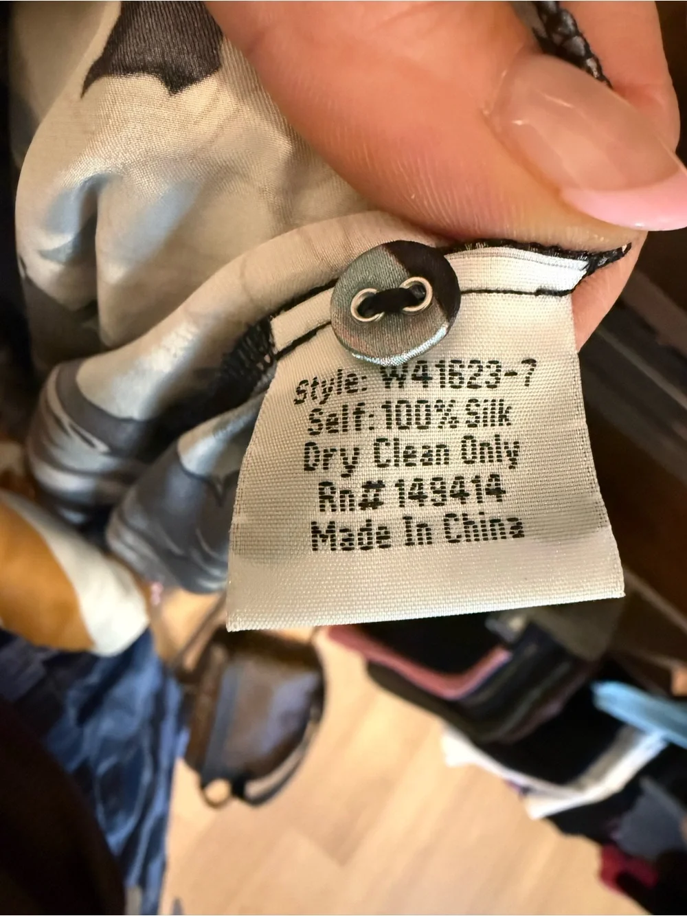 100% Silk Johnny Was Chryssy Kimono and Pants